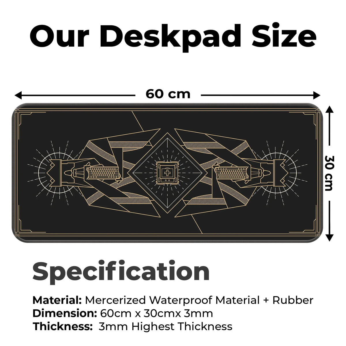 Pixel Paladin Deskmat