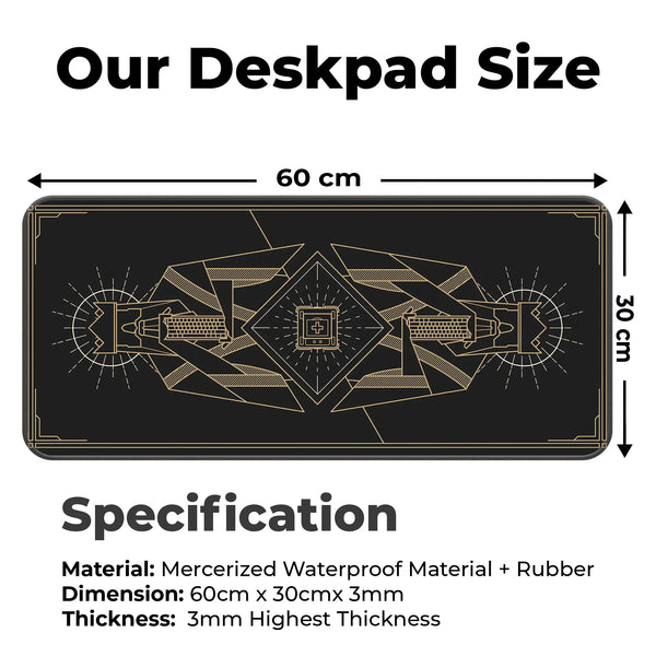 Pixel Paladin Deskmat