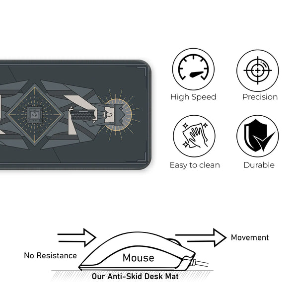 Pixel Paladin Deskmat