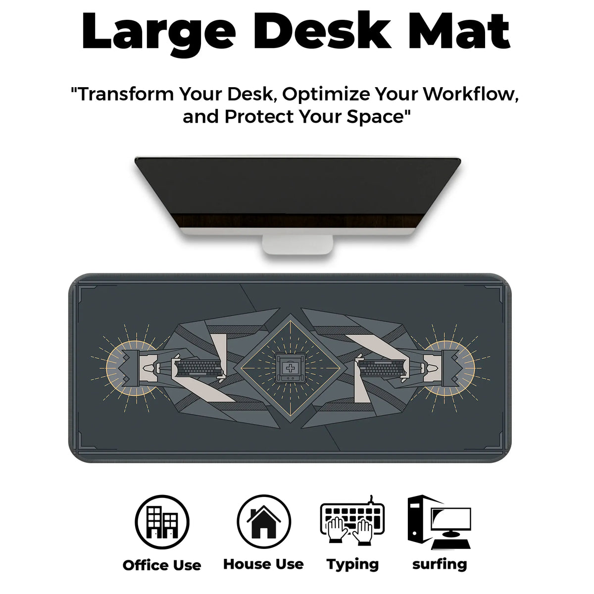 Pixel Paladin Deskmat