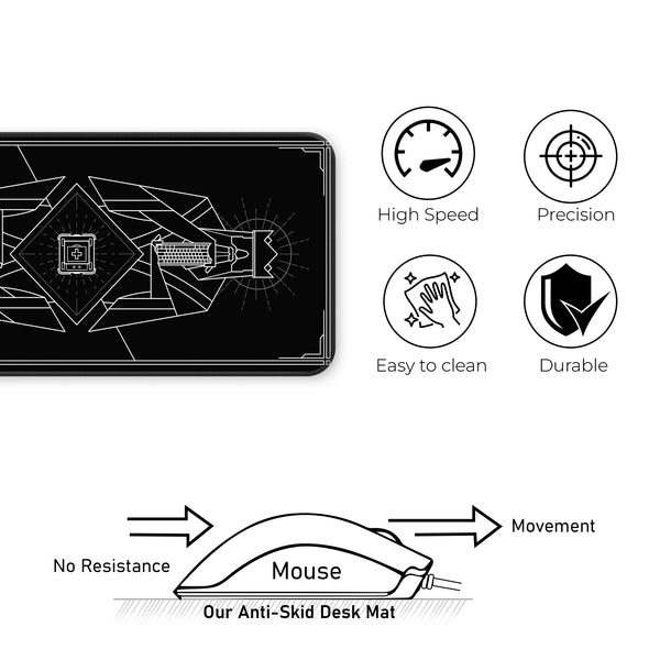 Pixel Paladin Deskmat