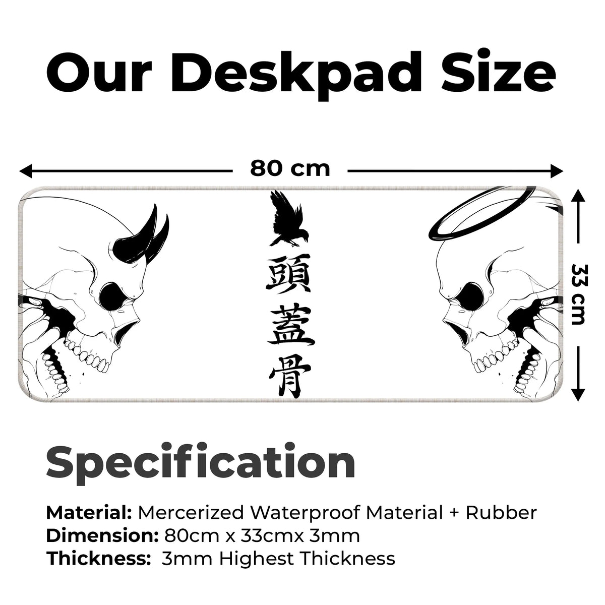Heaven & Hell Deskmat