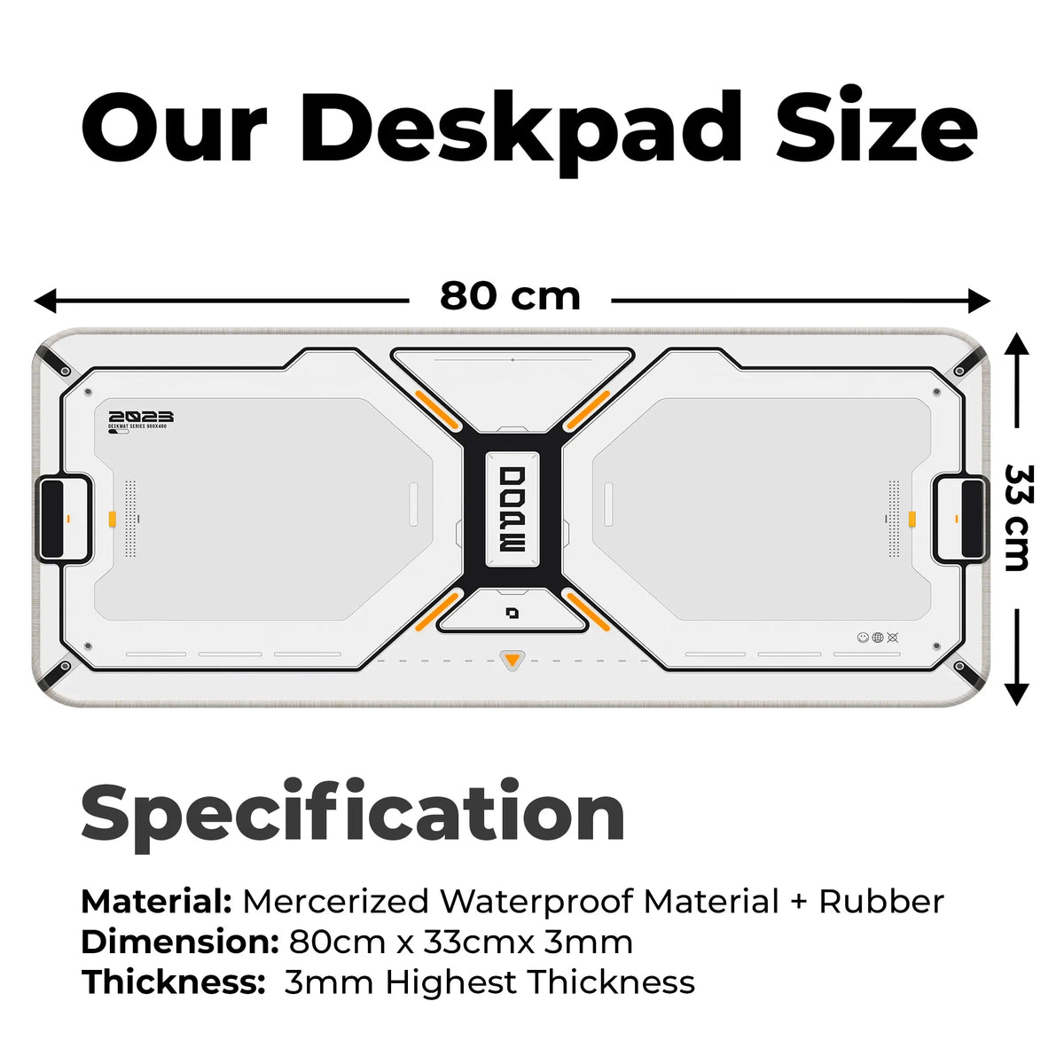 DOPE Cyber Tech Deskmat