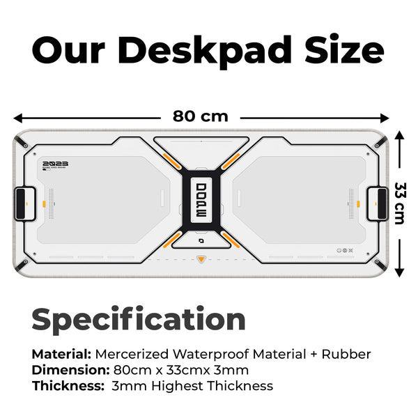 DOPE Cyber Tech Deskmat