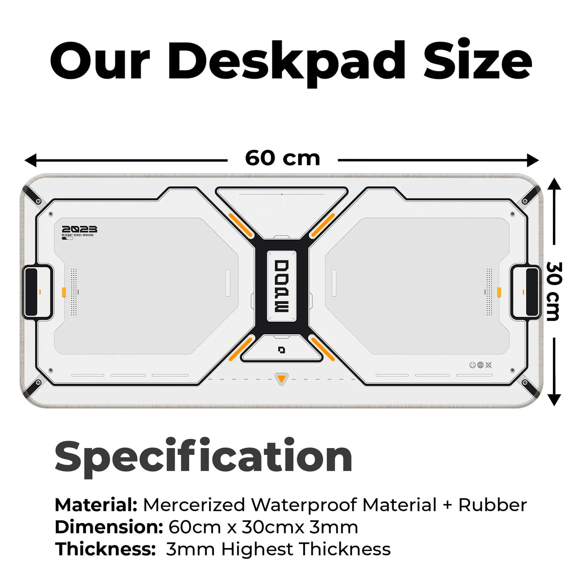 DOPE Cyber Tech Deskmat