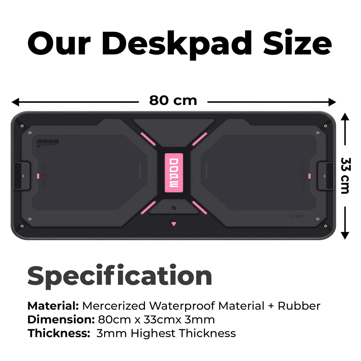 DOPE Cyber Tech Deskmat