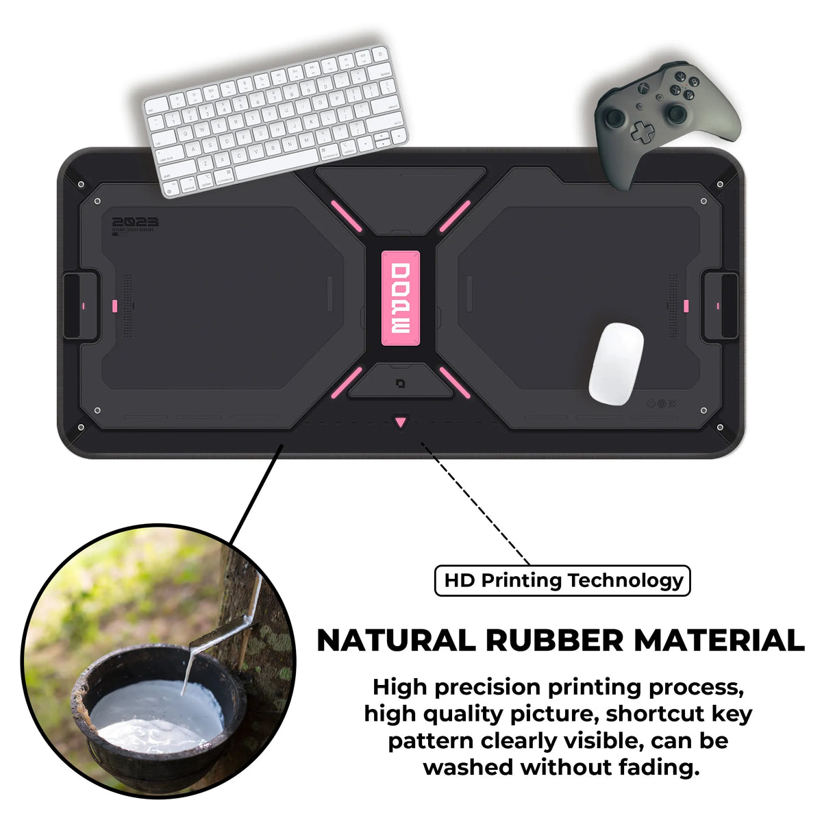 DOPE Cyber Tech Deskmat