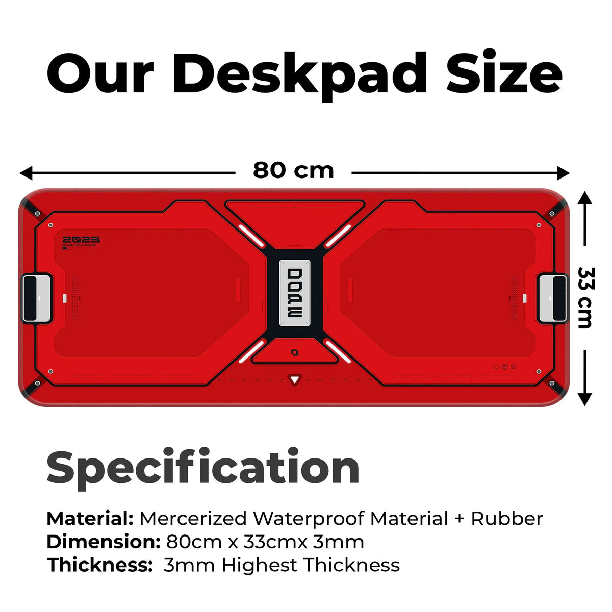 DOPE Cyber Tech Deskmat