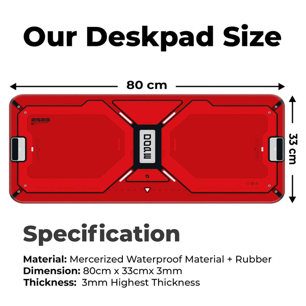 DOPE Cyber Tech Deskmat