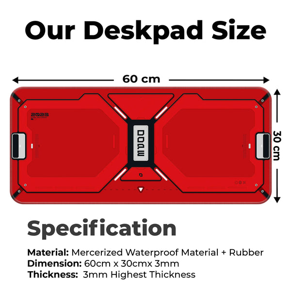 DOPE Cyber Tech Deskmat