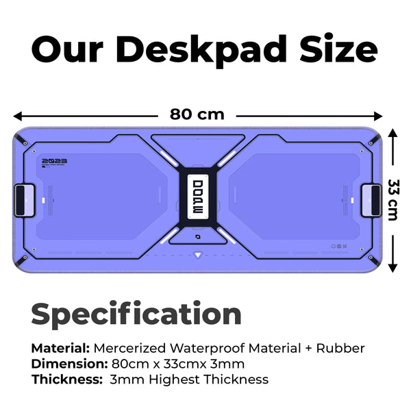 DOPE Cyber Tech Deskmat