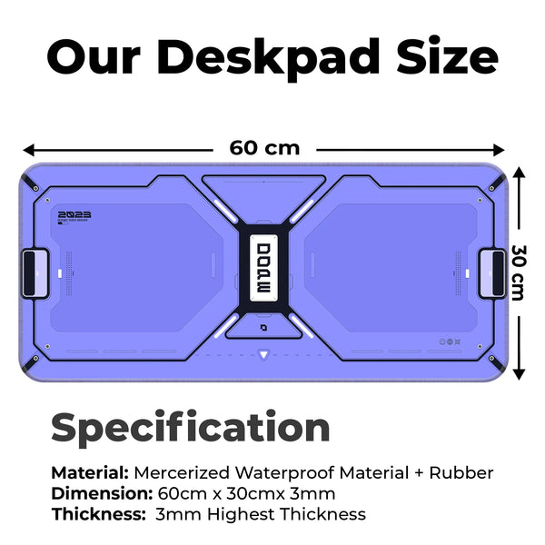 DOPE Cyber Tech Deskmat