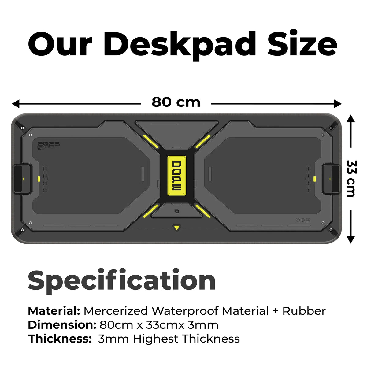 DOPE Cyber Tech Deskmat