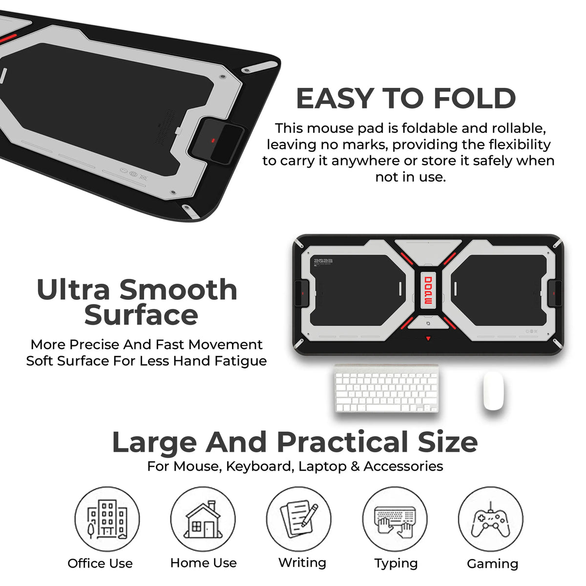 DOPE Cyber Tech Deskmat