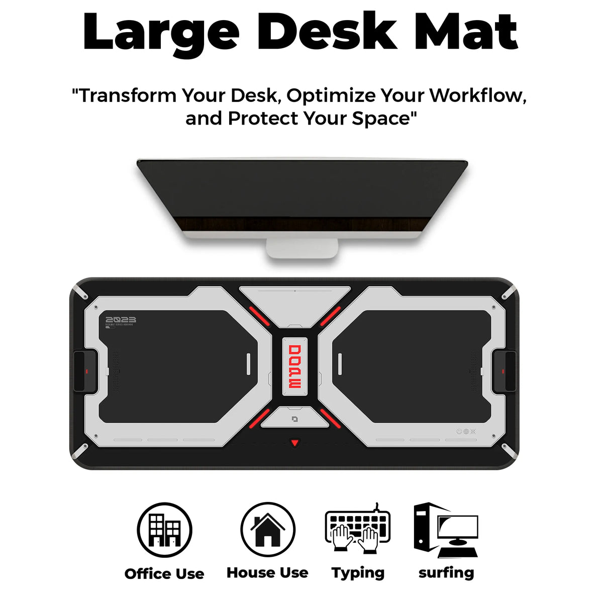 DOPE Cyber Tech Deskmat