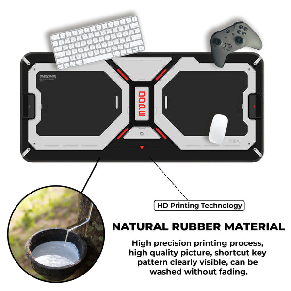 DOPE Cyber Tech Deskmat
