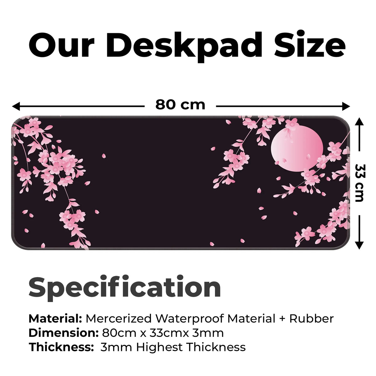 Sakura Bloom Deskmat