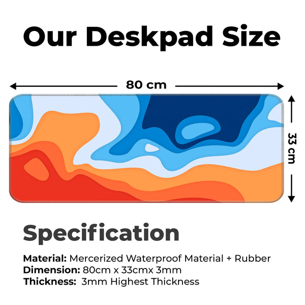 Heatwave Harmon Deskmat