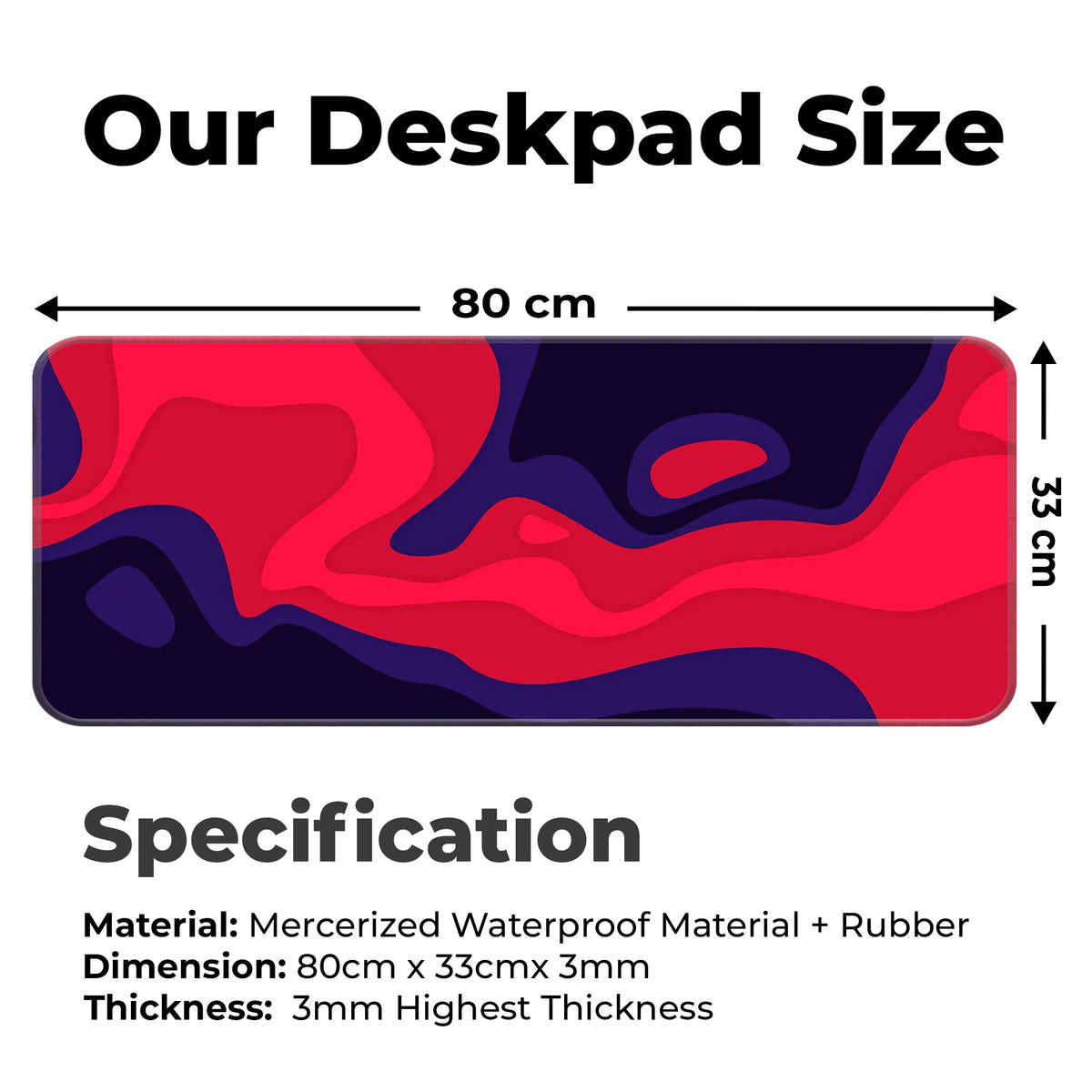 Heatwave Harmon Deskmat