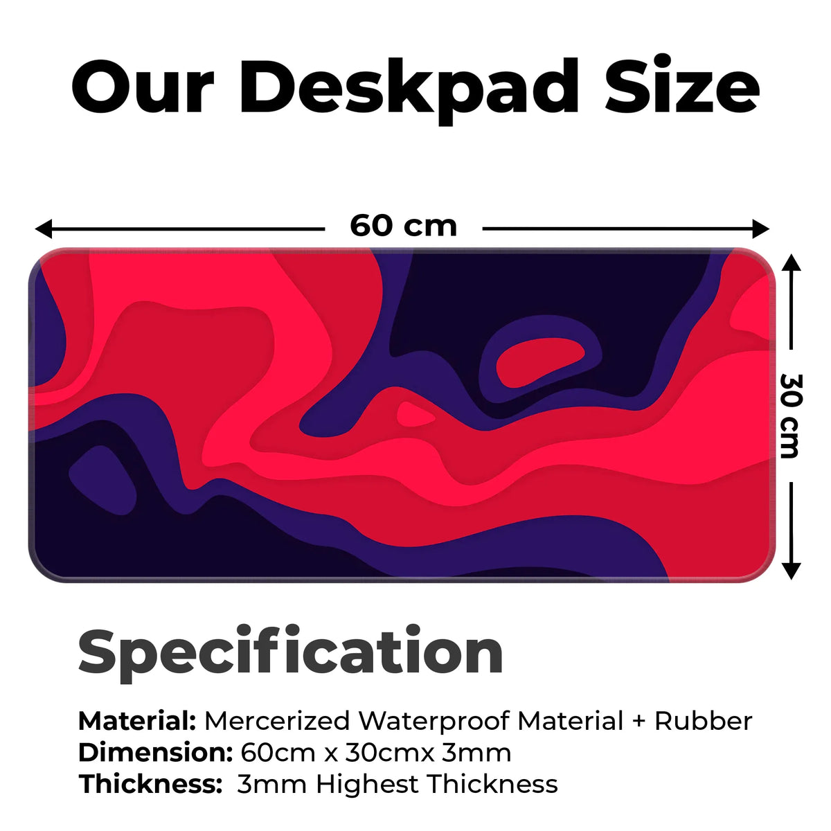Heatwave Harmon Deskmat
