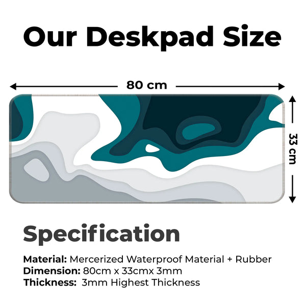 Heatwave Harmon Deskmat