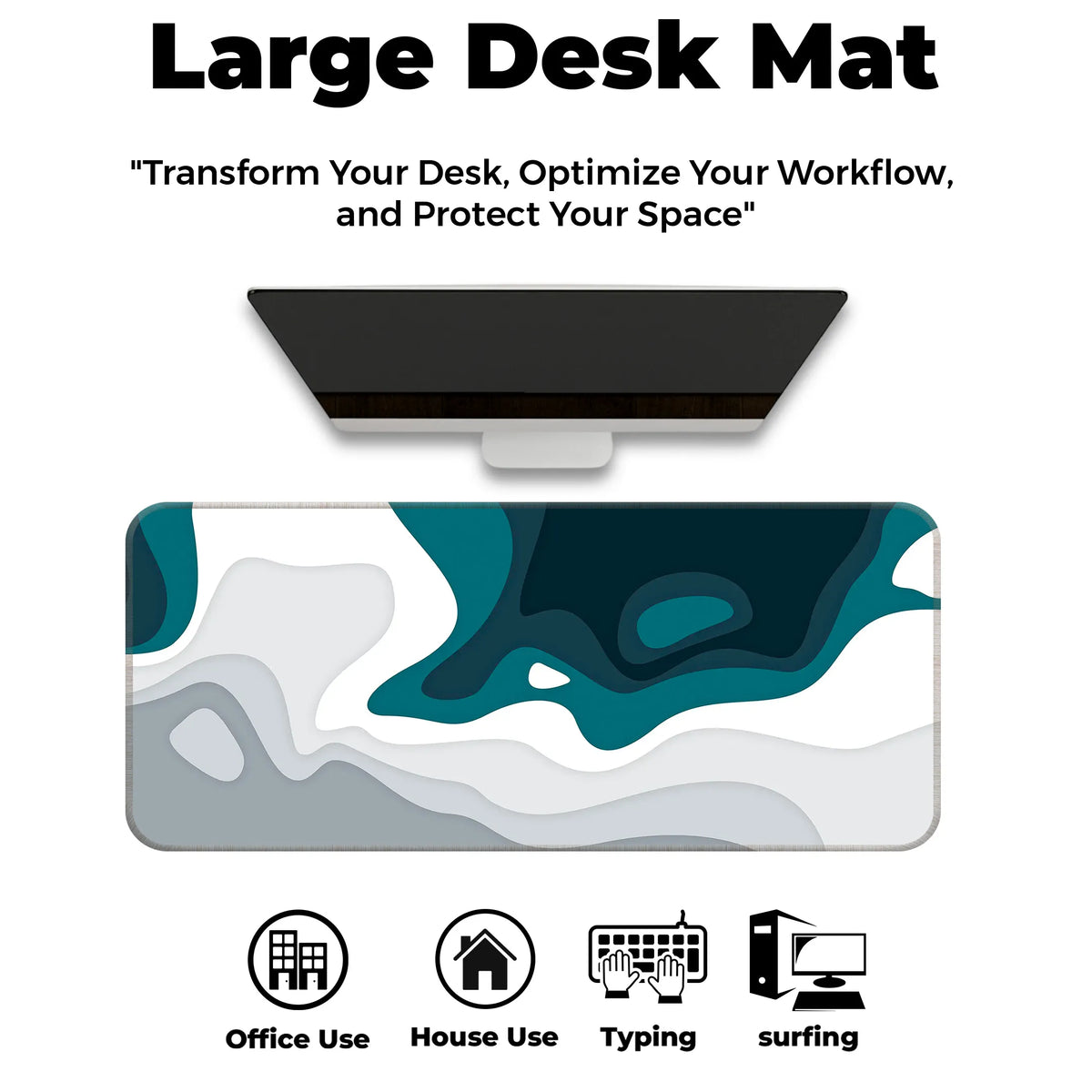 Heatwave Harmon Deskmat