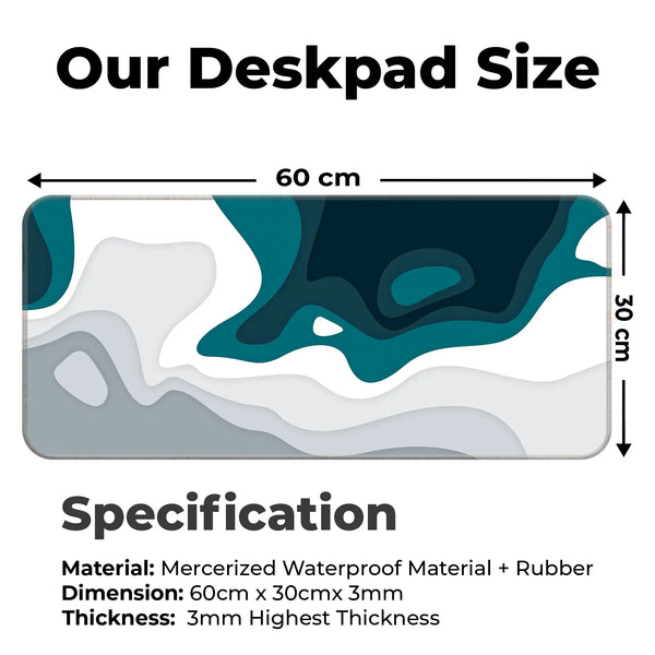 Heatwave Harmon Deskmat