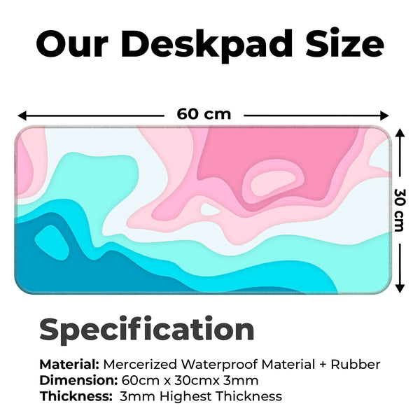 Heatwave Harmon Deskmat
