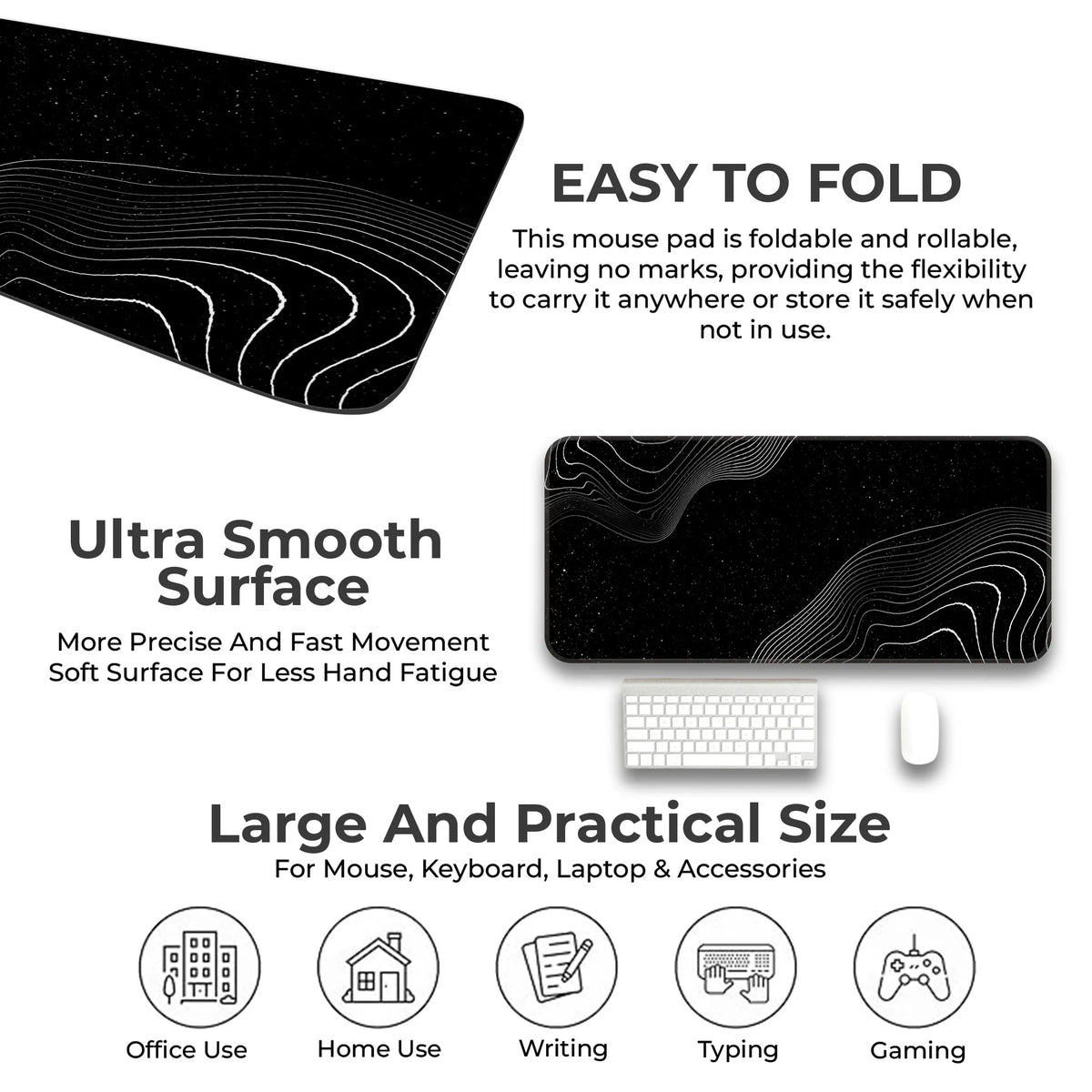Galaxy Contour Deskmat