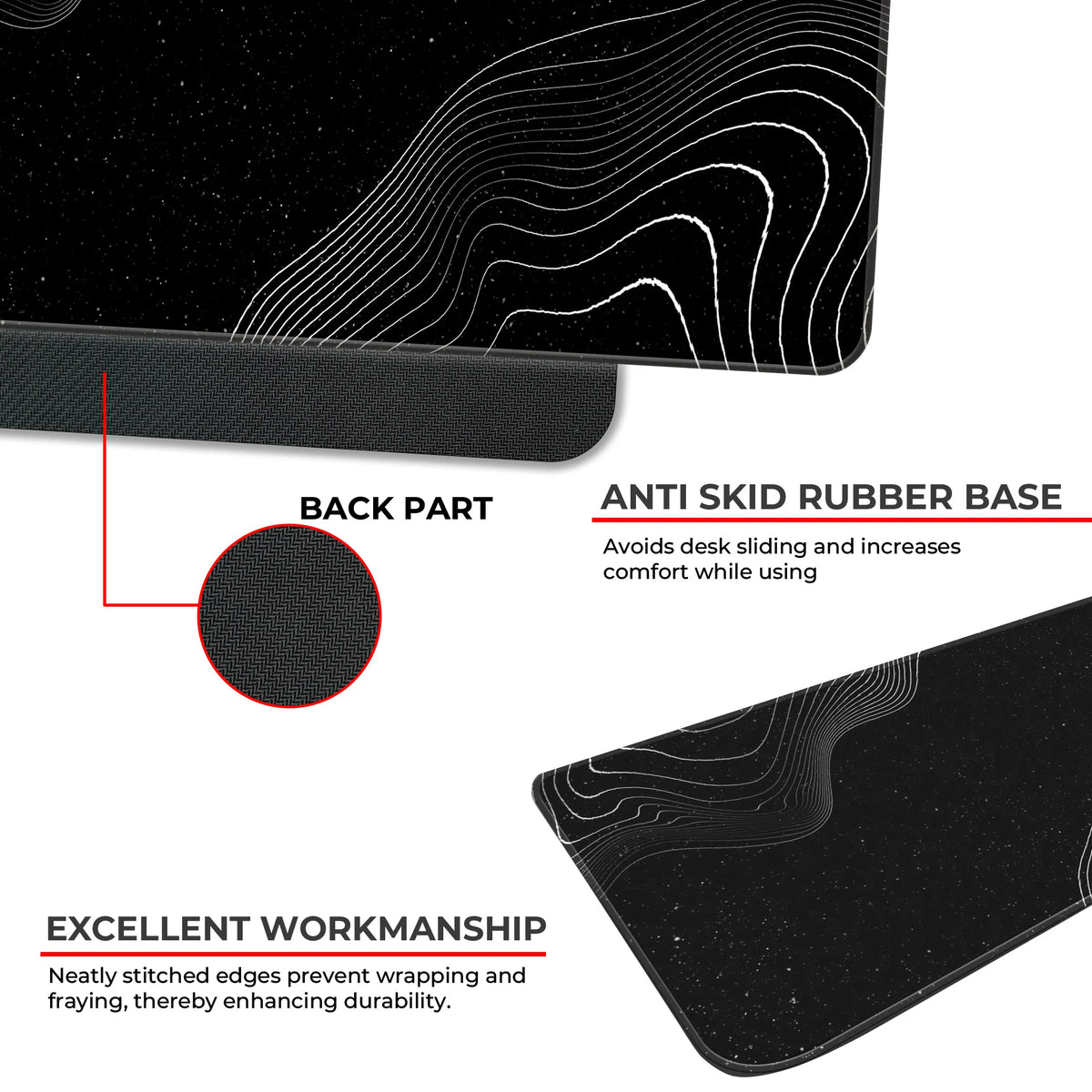 Galaxy Contour Deskmat