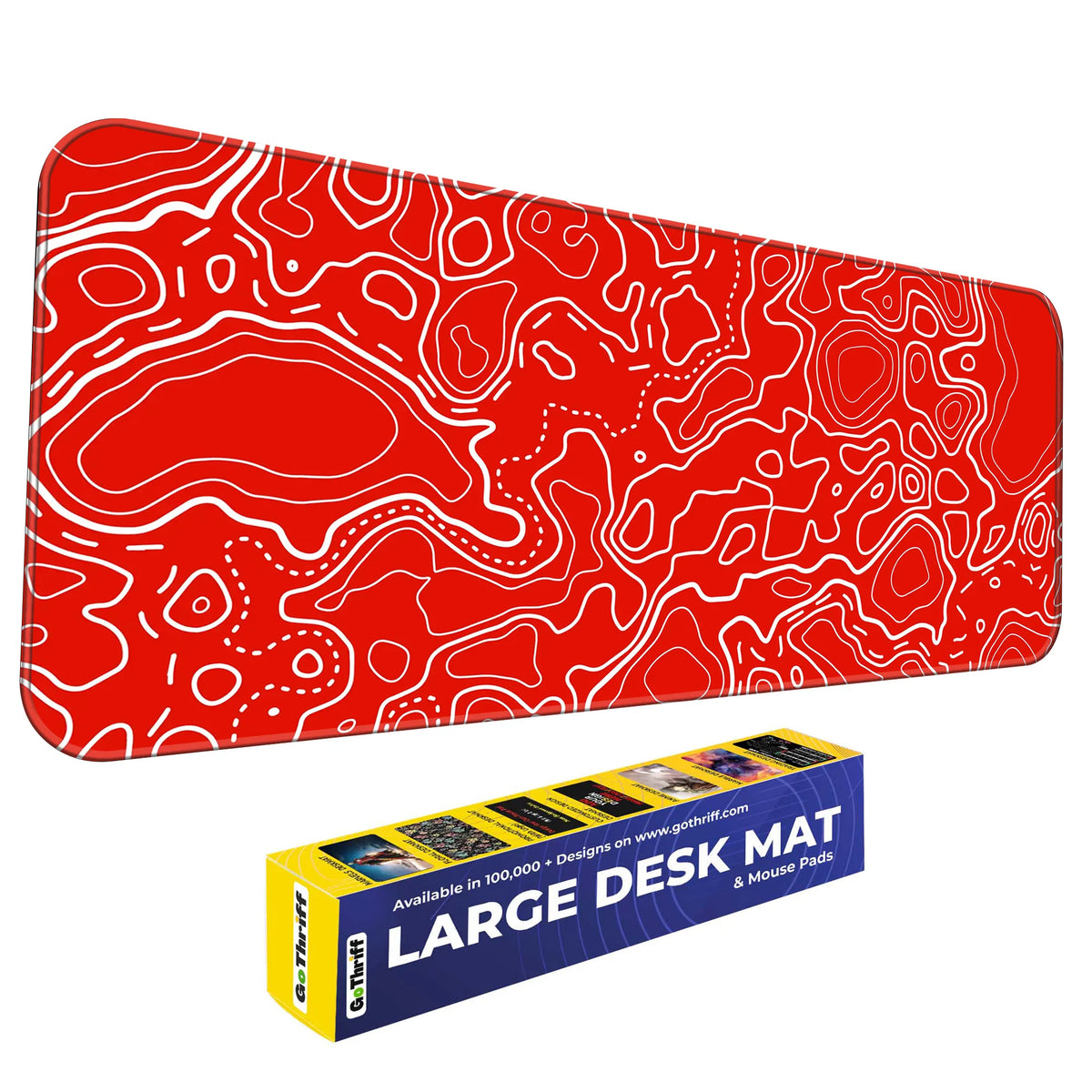 Topographic Deskmat