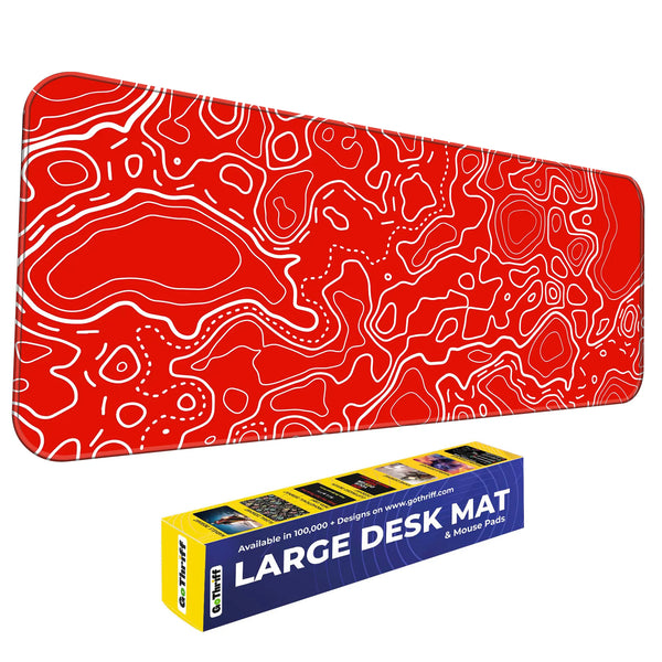 Topographic Deskmat