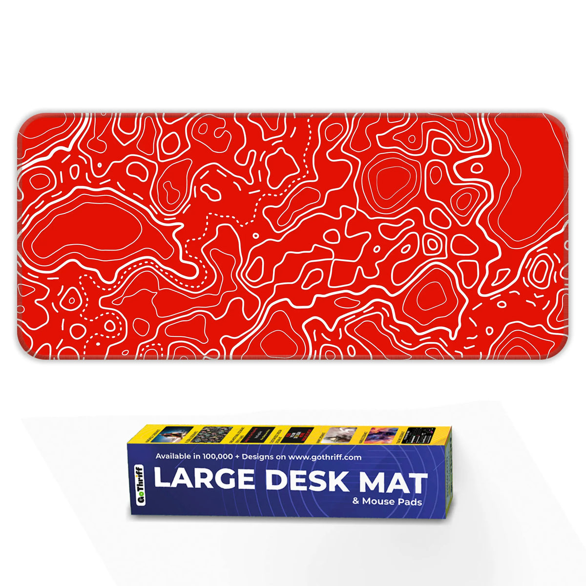 Topographic Deskmat