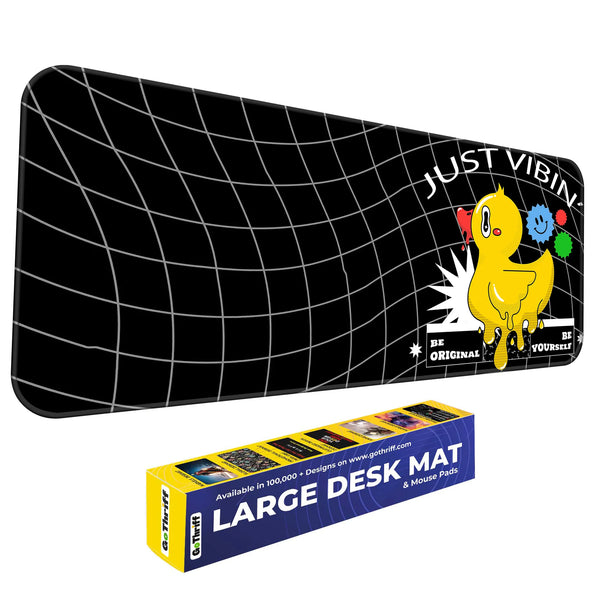 Just Vibin Duck Deskmat