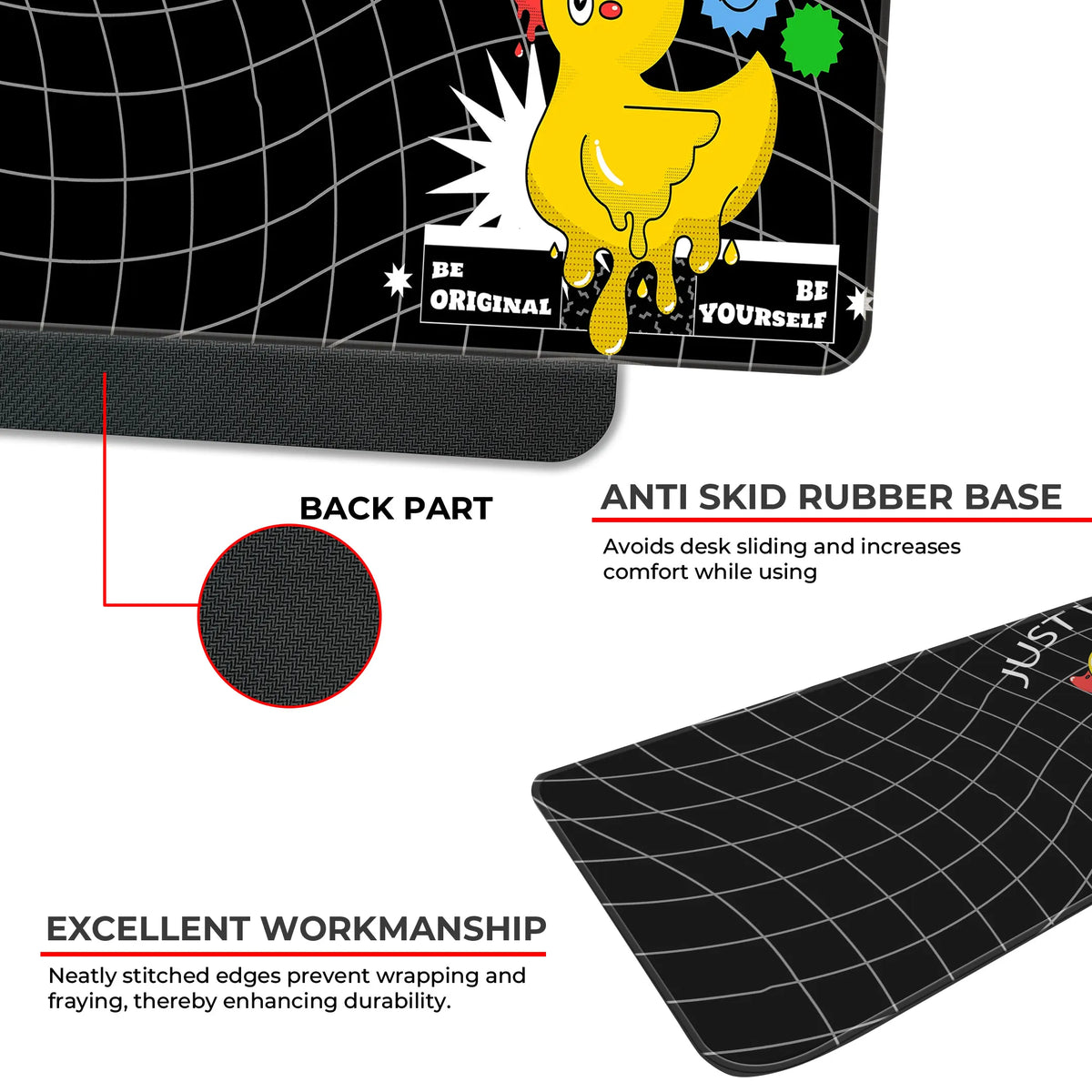 Just Vibin Duck Deskmat