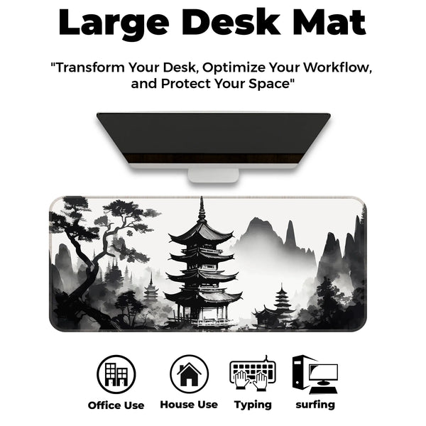 Zen Temple Deskmat