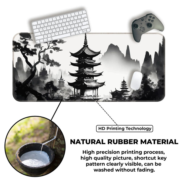 Zen Temple Deskmat