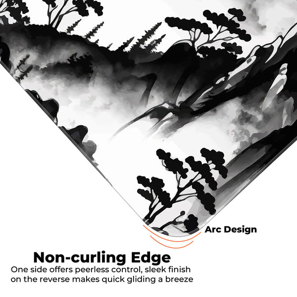 Ink Wash Mountain Deskmat