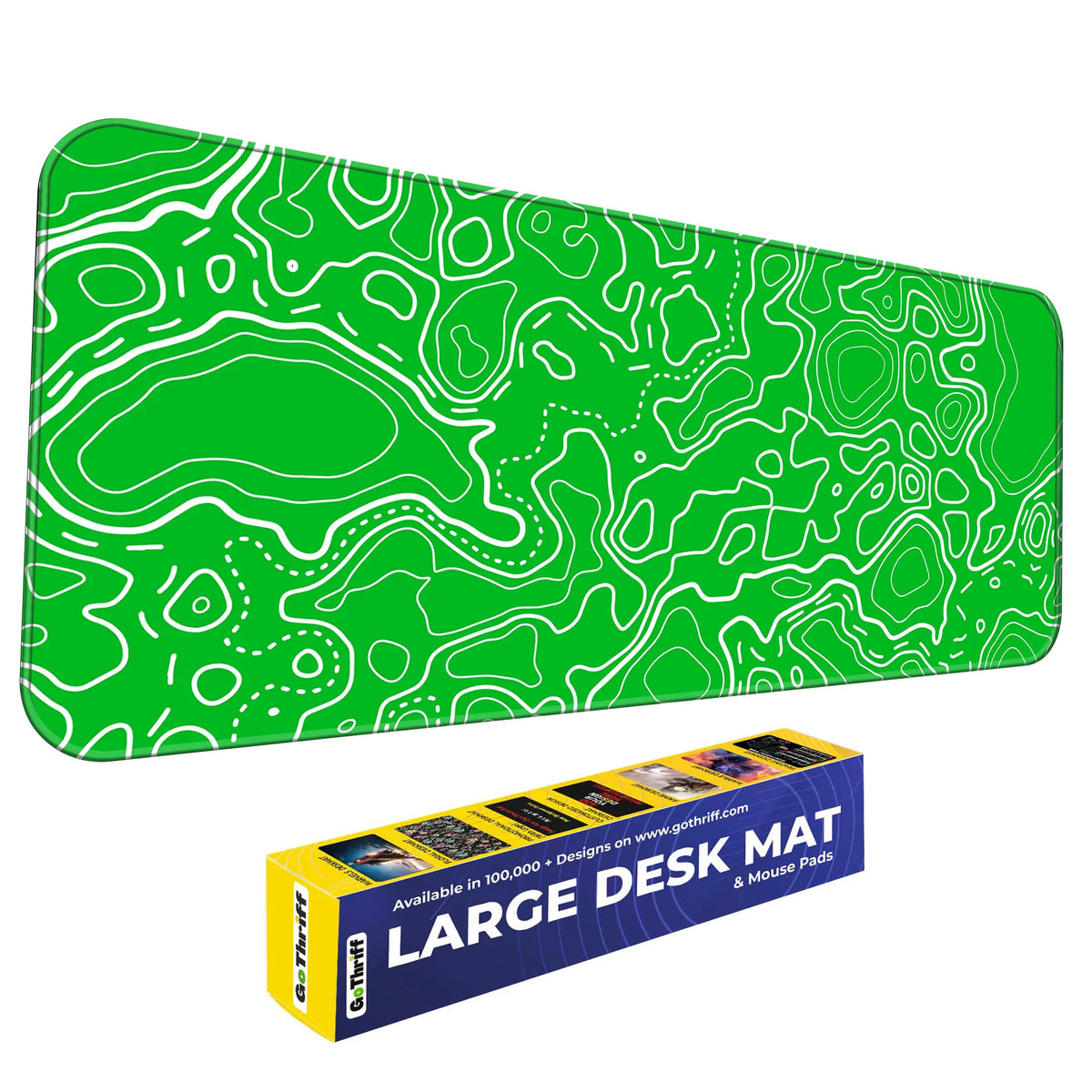 Topographic Deskmat