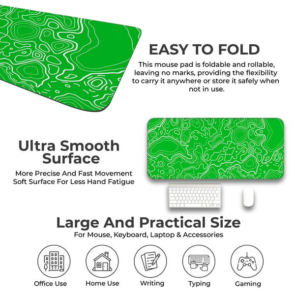 Topographic Deskmat