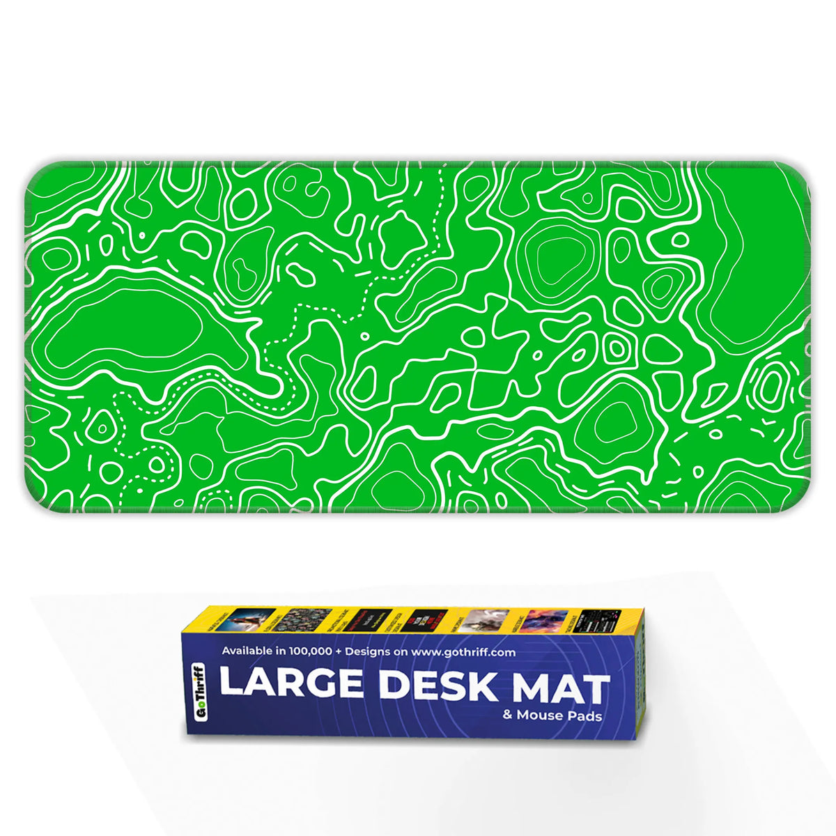 Topographic Deskmat