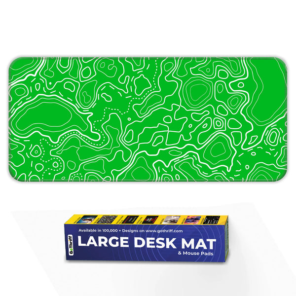 Topographic Deskmat