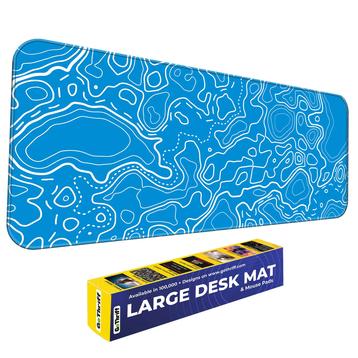 Topographic Deskmat