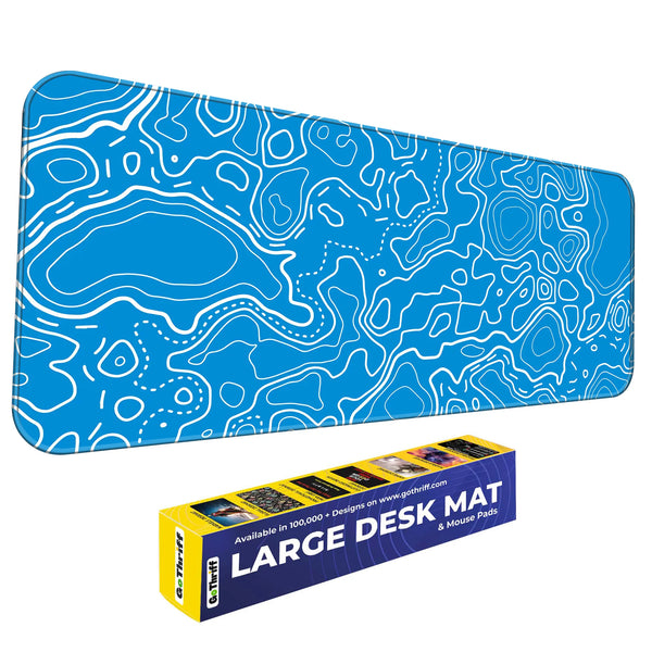 Topographic Deskmat