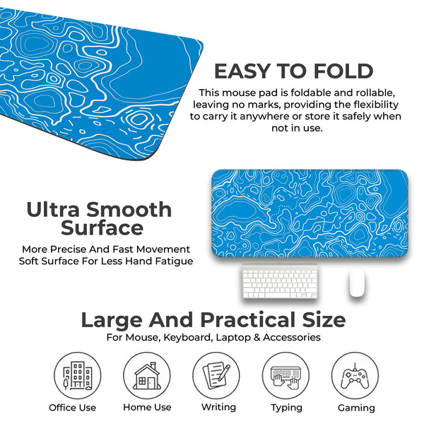 Topographic Deskmat