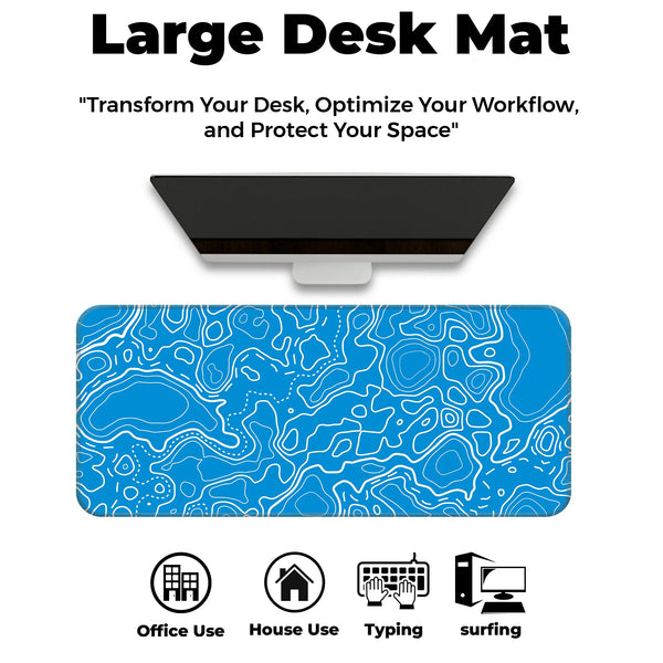 Topographic Deskmat