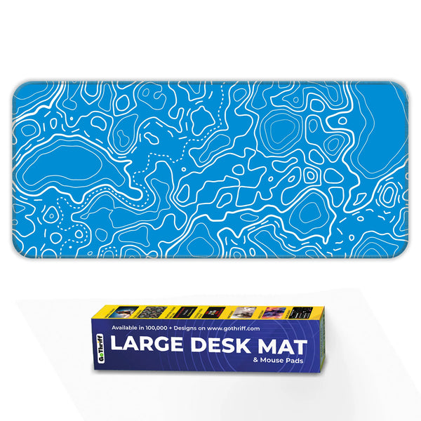 Topographic Deskmat