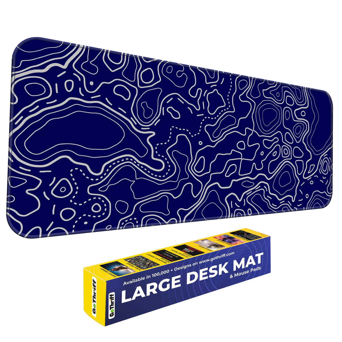 Topographic Deskmat