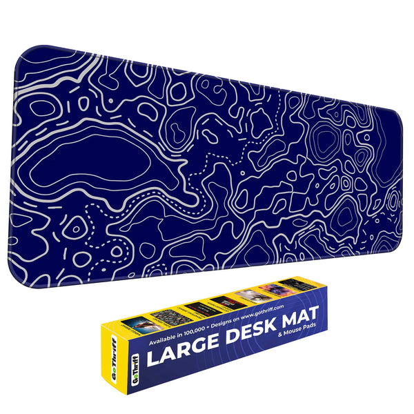 Topographic Deskmat