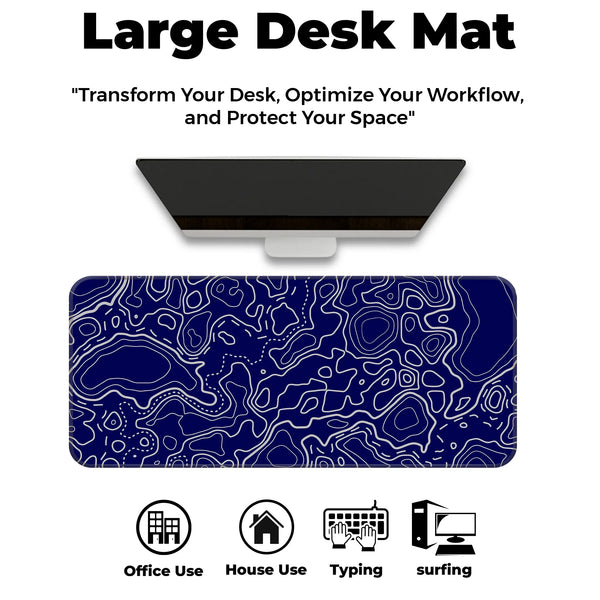 Topographic Deskmat